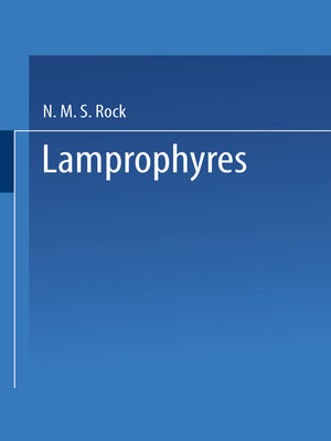 cover image of Lamprophyres